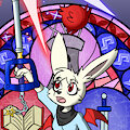 You remember the moogle from Kingdom Hearts by FlameSnow