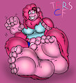 Pinky Squatch by TheRedSkunk