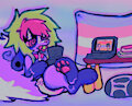 Bless my babyfur life <3 by scribbleskunk