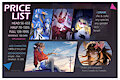 Price list by Artansy