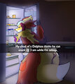 Vexxy Snacking at Night by kinyeon