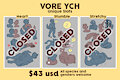 Voretober Inspired YCH 1 (OPEN) by SandSn3k