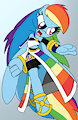 Rainbow Dash Redesign by TenebrousRaven