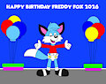 Happy Birthday Freddy Fox 2026 by FoxLover2002