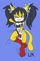 Honey the Cat Dakimakura (front)