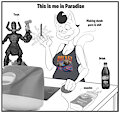 This is me in Paradise meme by Kanada