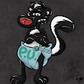 Diapered Skunk