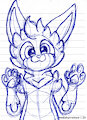 26.04.26 - Nicco showing Paws [Doodle] by Coelhoposa