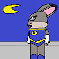 Powerbun Looking At The Moon