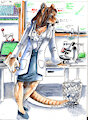 Dr. Tamara Tilacino in the Lab by MviluUatusun