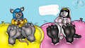 Teasin Gals On Balloons