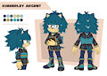 Character Reference - Kimberley Argent by HedgieLombax147