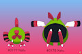 Natu and Xatu Buttdex Entry by pichu90