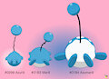 Azurill Family Buttdex Entry by pichu90