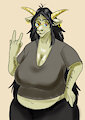 Demonic goat hag by TheGrave999