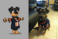 Chicago Bears Doggo (commission) by PilloTheStar