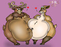 Deer Belly Bumpin by TheRedSkunk