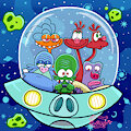 Space Goofs Anniversary Drawing