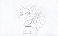 cute girld by orchua