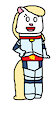 Minerva Mink In A Road Rovers Uniform