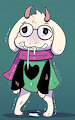 infected ralsei by Bokechan