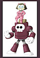 Old Concepts ~ Girl with Robot by shirtbusters