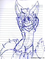 26.08.27 - Nicco with Arms Behind Head [Doodle] by Coelhoposa