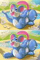 Permanent Mouse Pooltoy Transformation by Mewscaper
