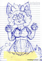 26.08.28 - Show your paws, Ruby [Doodle] by Coelhoposa