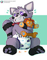 Rambley and his Plush by Kuuneho