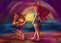 Rocketknight beach by Orca666