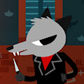 Shadow, Night In The Woods Style by ShadowFox12