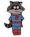 Ralph In His Superhero Costume Again