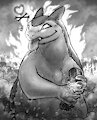 Typhlosion Playtime by Tyrnn
