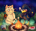 S'mores Night by Plagoo
