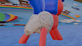 Gregory poops his diaper (Blender Animation)