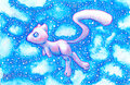 mew in the clouds [TRADITIONAL ORIGINAL FOR SALE]