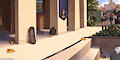 [BG] Schoolyard by MachineWithSoul