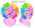 julibee SLOTH fursuit concept