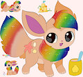 🐚✧Rainbow Sandeon✧🐚 by Roxalew