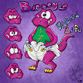 Barney the Diapered Dinosaur *Rocko Version* by RhythmCHusky94