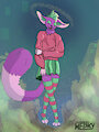 FemboyTheGreenfox by Wetsky
