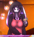 A drink with not the best of company.. - Colour by SquishLuna