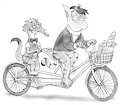 Bicycle Built for 2 by IAMGORGA
