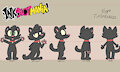 Kipp - character turnaround by Kippkatt