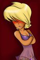 Blushing Harshwhinny by WolfyRose