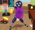 Pointing at playtime by Wlucrow