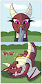 Boop the dragon by AlphabetABC