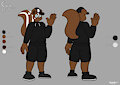 Reference Sheet Commission for Mr.E (clothed alt)