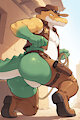 Cowboy Gummigoo (Behind) by mattyboi1998